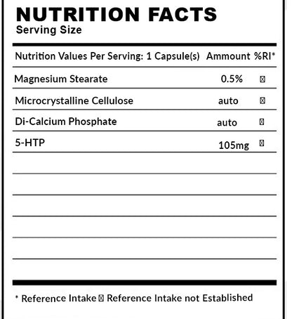 5-HTP 100mg 80 tablets