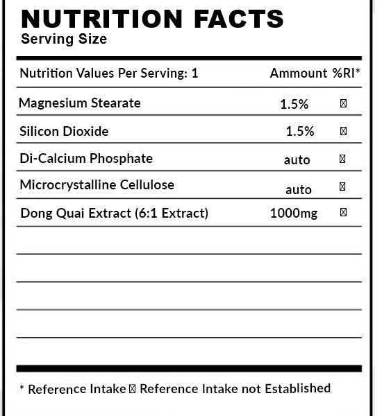 Dong Quai 120 capsules