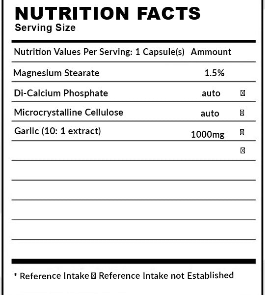 Garlic 120 tablets