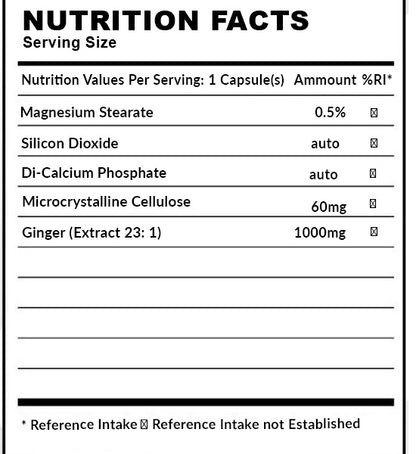 Ginger 120 tablets