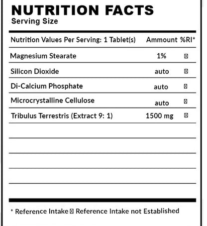 Tribulus Terrestris 80 tablets