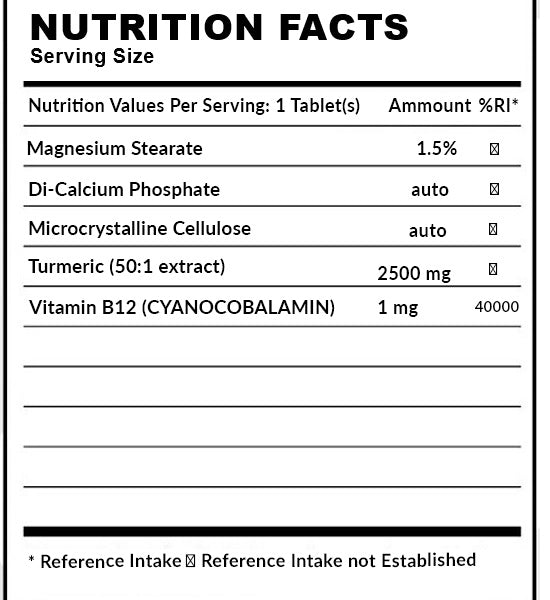 Vitamin B12 120 tablets