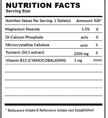 Vitamin B12 120 tablets