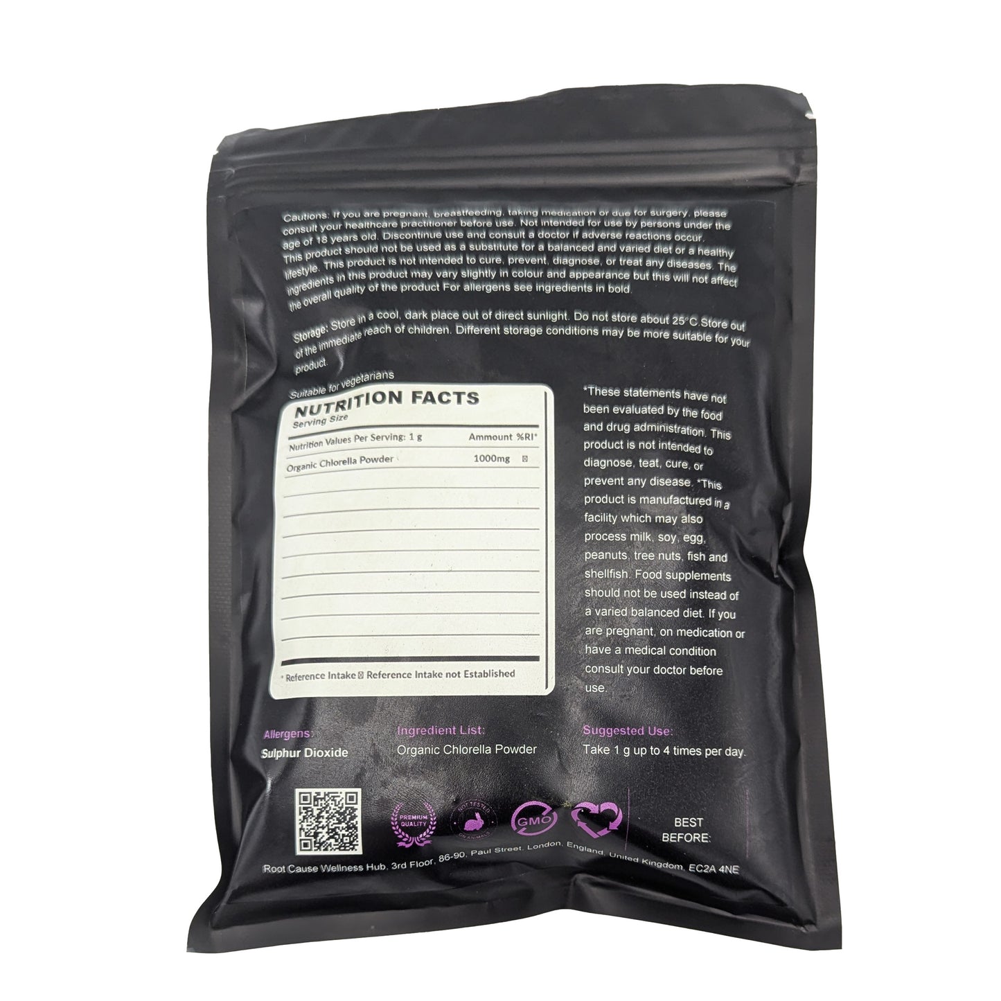 Organic Chlorella Powder 250g